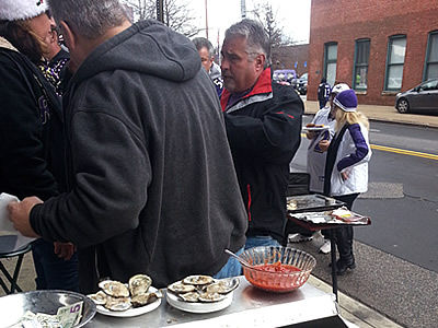 Baltimore Oyster Shucking